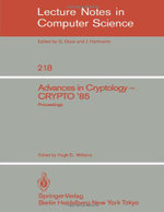 Advances in Cryptology