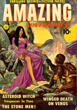 Amazing Adventures - Asteroid Witch (Thrilling Sci-Fi Comic Book from Golden Agefor KOBO)