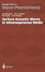 Surface Acoustic Wave in Inhomogenous Media