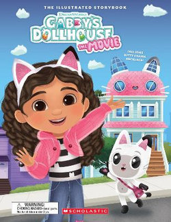 Gabby's Dollhouse: The Movie Storybook (DreamWorks: Includes Kitty Charm Necklace)