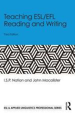 Teaching ESL/EFL Reading and Writing
