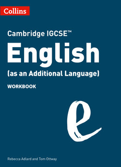 Collins Cambridge IGCSE - English (As an Additional Language) Workbook