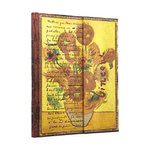 Van Gogh Sunflowers (Embellished Manuscripts Collection) Ultra Unlined Hardcover Journal (Elastic Band Closure)