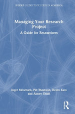 Managing Your Research Project
