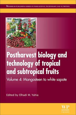 Postharvest Biology and Technology of Tropical and Subtropical Fruits Postharvest Biology and Technology of Tropical and Subtropical Fruits