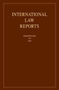 International Law Reports: Volume 179