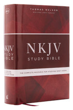 NKJV Study Bible Red Letter Edition