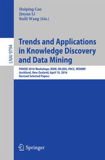 Trends and Applications in Knowledge Discovery and Data Mining