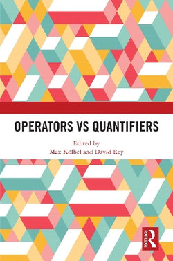 Operators vs Quantifiers Operators vs Quantifiers
