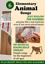 6 Elementary Animal Songs for Kalimba