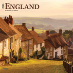 England 2026 12 X 24 Inch (Hanging) Monthly Square Wall Calendar Plastic-Free