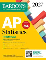AP Statistics Premium, 2027: 9 Practice Tests + Comprehensive Review + Online Practice