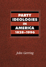 Party Ideologies in America, 1828-1996