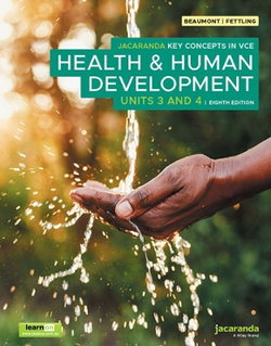 Jacaranda Key Concepts in VCE Health & Human Development