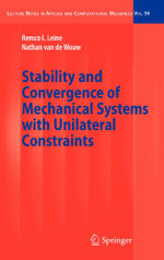 Stability and Convergence of Mechanical Systems with Unilateral Constraints