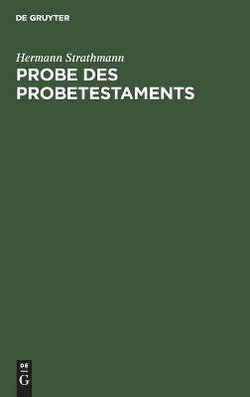 Probe Des Probetestaments