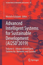 Advanced Intelligent Systems for Sustainable Development (AI2SD'2019)