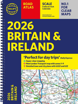 2026 Philip's Road Atlas Britain & Ireland