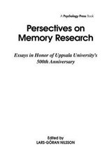 Perspectives on Memory Research