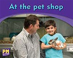 At the pet shop