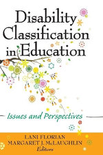 Disability Classification in Education