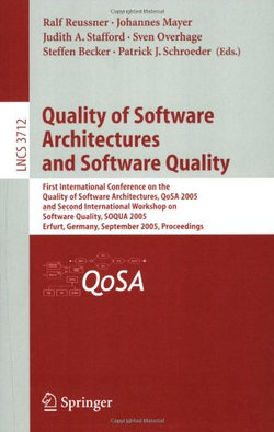 Quality of Software Architectures and Software Quality