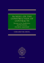 McMeel on the Construction of Contracts