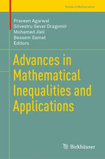 Advances in Mathematical Inequalities and Applications Advances in Mathematical Inequalities and Applications