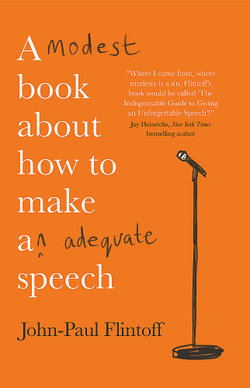 A Modest Book about How to Make an Adequate Speech