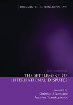The Settlement of International Disputes The Settlement of International Disputes