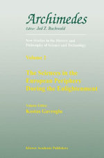 The Sciences in the European Periphery During the Enlightenment