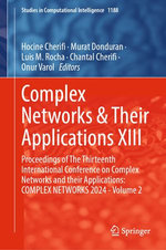 Complex Networks & Their Applications XIII