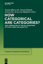 How Categorical Are Categories?