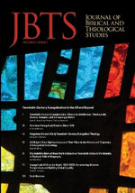 Journal of Biblical and Theological Studies, Issue 8. 1