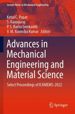 Advances in Mechanical Engineering and Material Science Advances in Mechanical Engineering and Material Science