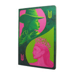 Pink Goes Good with Green (Wicked Collection) A4 Unlined Cahier