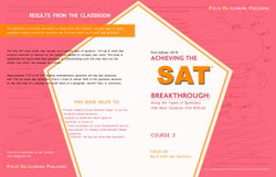 ACHIEVING THE SAT BREAKTHROUGH: Acing the Types of Questions that Most Students Find Difficult