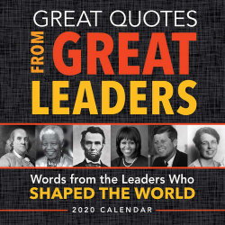 2020 Great Quotes from Great Leaders Boxed Calendar
