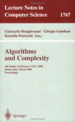 Algorithms and Complexity