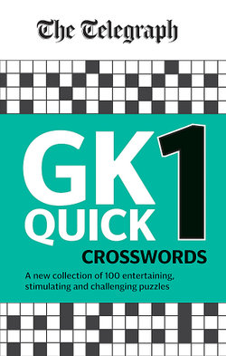 The Telegraph GK Quick Crosswords