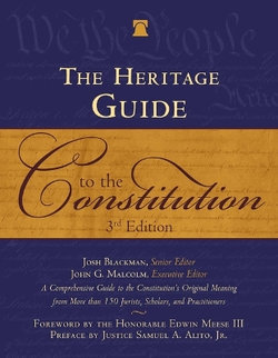 The Heritage Guide to the Constitution