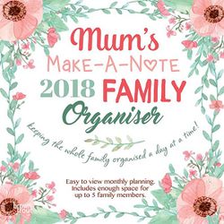 Mums Make-A-Note 2018 Engagement Calendar Diary