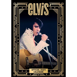 Elvis Presley 2024 A3 Wall Calendar