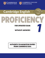 Cambridge English Proficiency 1 for Updated Exam Student's Book without Answers