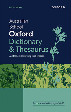 Australian School Dictionary and Thesaurus