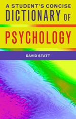 A Student's Dictionary of Psychology