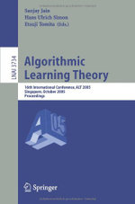 Algorithmic Learning Theory