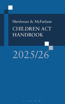 Hershman & McFarlane: Children Act Handbook 2025/26