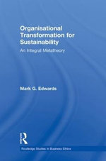 Organizational Transformation for Sustainability
