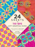 Tie-Dye Gift Wrapping Paper - 24 Sheets